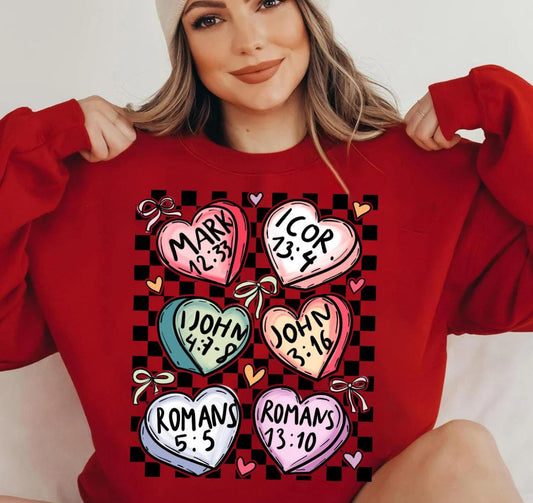 Checkered and Hearts