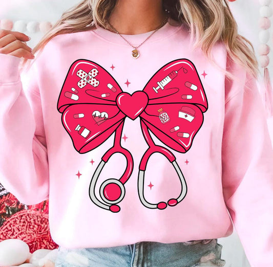 Nurse Valentine Bow