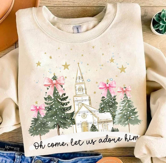 Oh come let us adore him