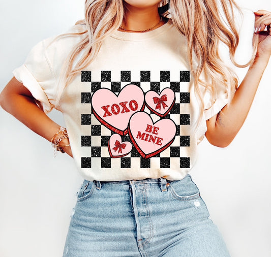Hearts And Checkered